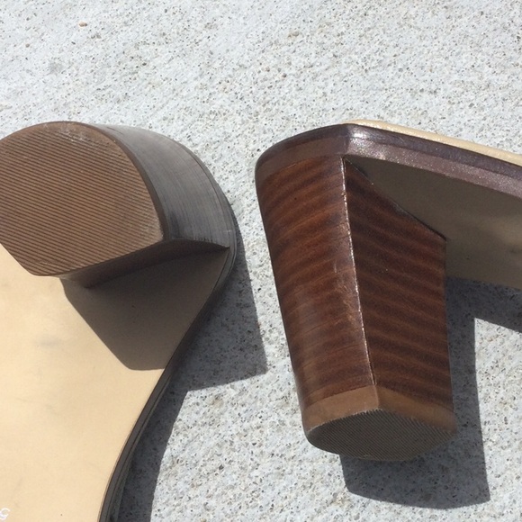 Sexy Enzo Angiolini Sandals Square Toe - Metalic Blue - Picture 5 of 5